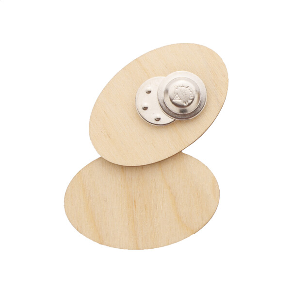Badge magnétique WooBadge - Naturelle