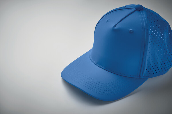 Casquette baseball à 5 pans Capo - Bleu Royal