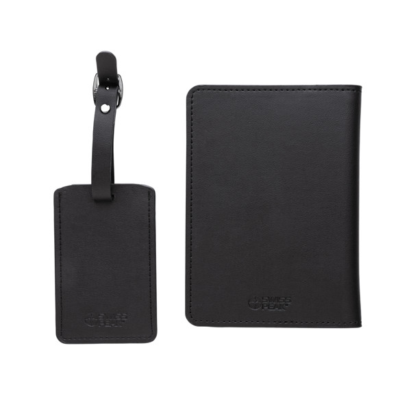 Swiss Peak travel set,recycled PU,GRS certified