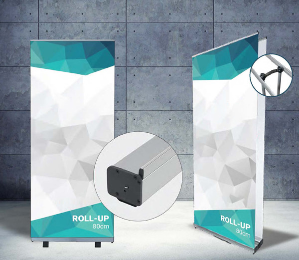 Rollup Banner - Size: 80 x 200cm