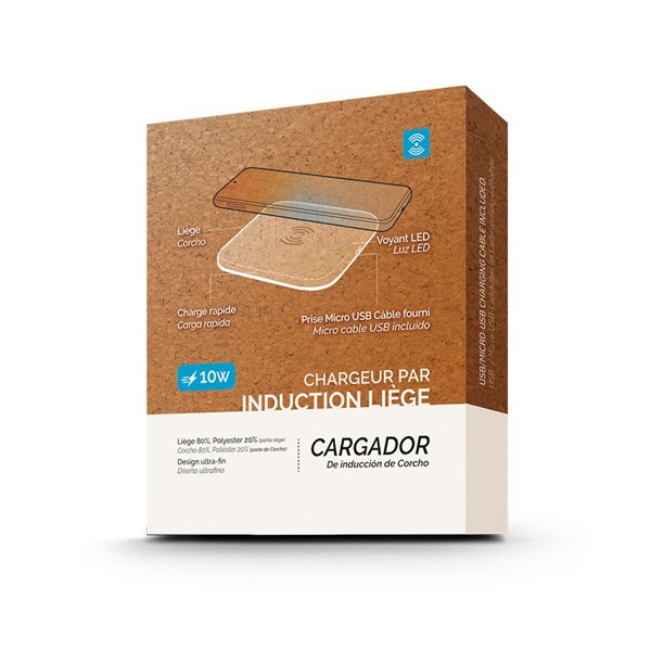 CHARGEUR PAR INDUCTION RAPIDE 10W