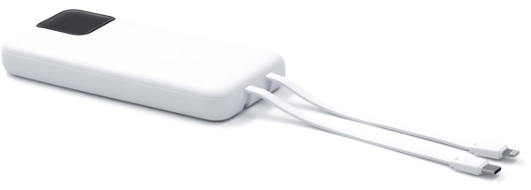 BrandCharger Powercharge 10000 Eco power bank - White