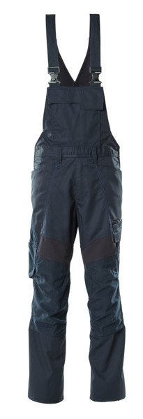 Pantaloni salopetă cu buzunare pentru genunchi - MASCOT® - Dark Navy