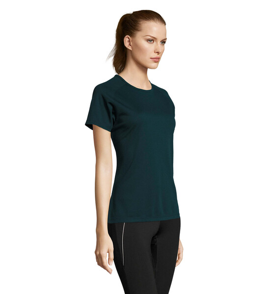 SPORTY T-SHIRT SENHORA 140g Sporty Women - Azul PetróleoS