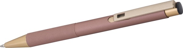 Aluminium balpen Remy - zwart