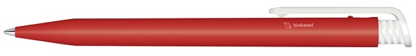 Senator® Super Hit Bio, Push Ball Pen - Red Similar PMS 485