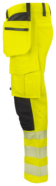 6527 Waistpant Stretch Yellow/black C152