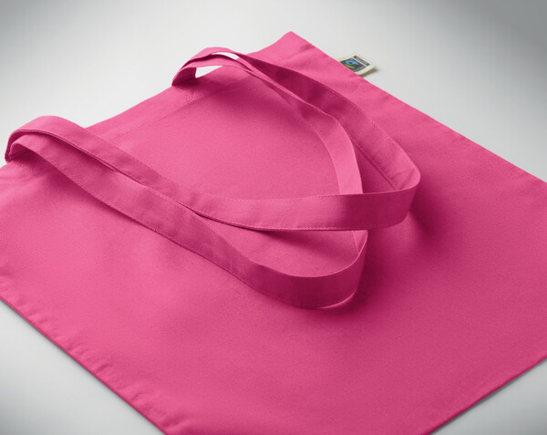 Sac shopping Fairtrade 180gr Osole+ Colour - Fuchsia