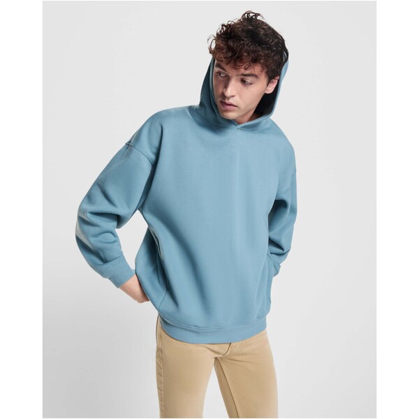 Otto oversized unisex hoodie - Storm Blue / XS