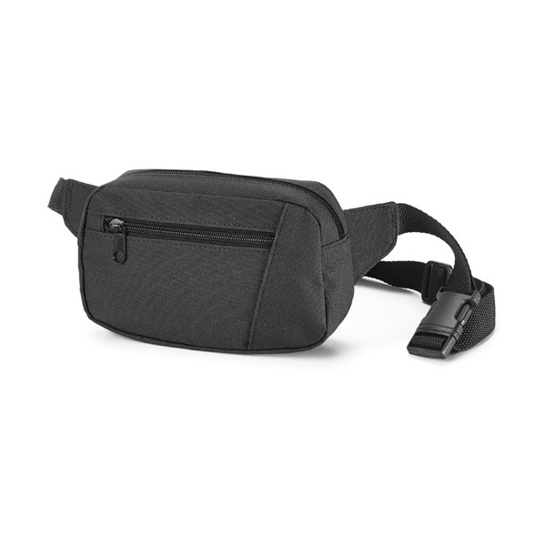 LAGOS. 600D waist bag - Black