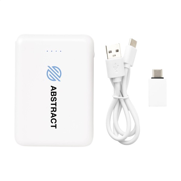 PocketPower 5000 RCS Recycled Powerbank chargeur - Blanc