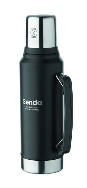 Bouteille à double paroi 1L Nyima - Noir