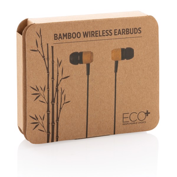 XD - Bamboo wireless earbuds