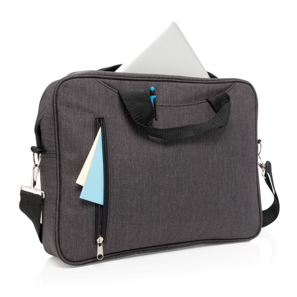 Xd Collection torba za prenosnik 15 inch, 600D poliester - Antracit
