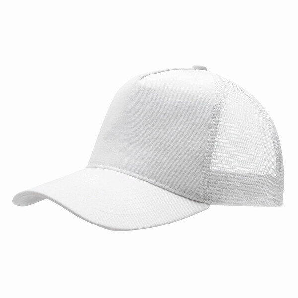5-Panel Baseball Cap Fastball - White