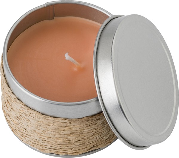 Bougie senteur Zora - kaki écru