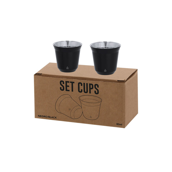 Set Vasos Kodet - Negro