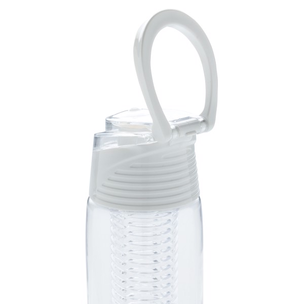 Botella infusor con cierre - Blanco