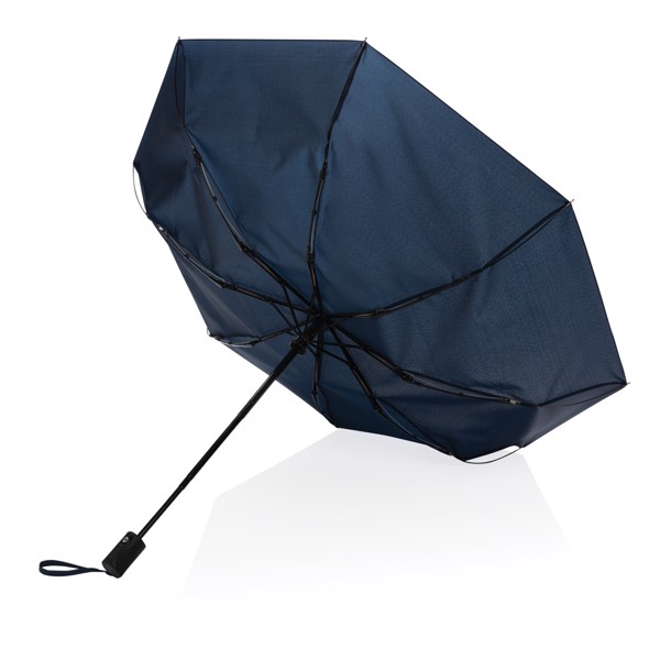 Parapluie 21" automatique en rPET 190T Impact AWARE™ - Bleu Marine