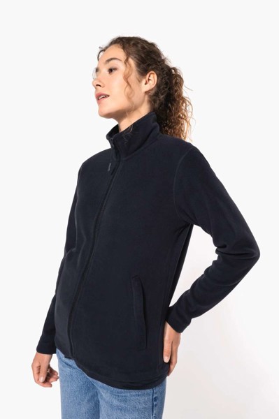 Full Zip Microfleece Jacket - Black / L