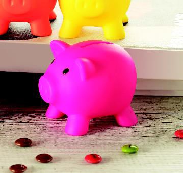 Tirelire Softco - Fuchsia