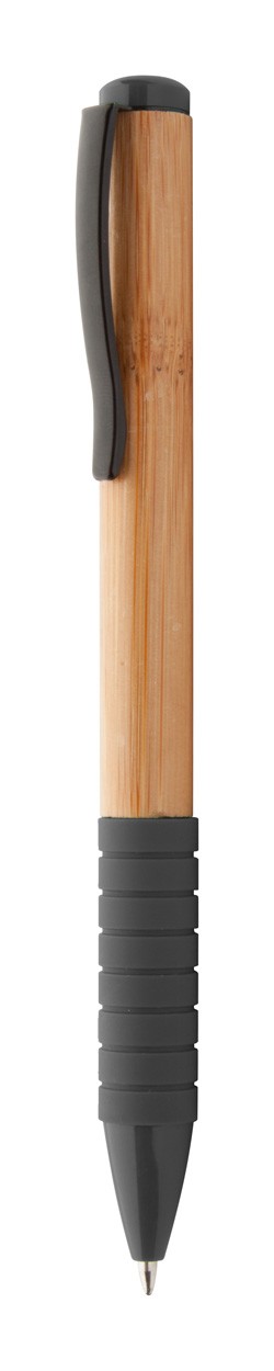 Bamboo Ballpoint Pen Bripp - Black / Natural