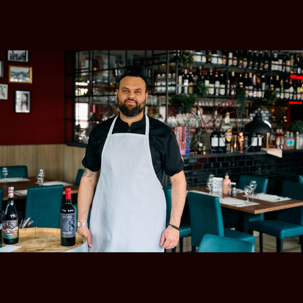 Cotton Apron Grillmeister 170 g/m² - White