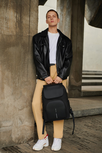 Batoh Soft Daypack - Čierna / Sivá