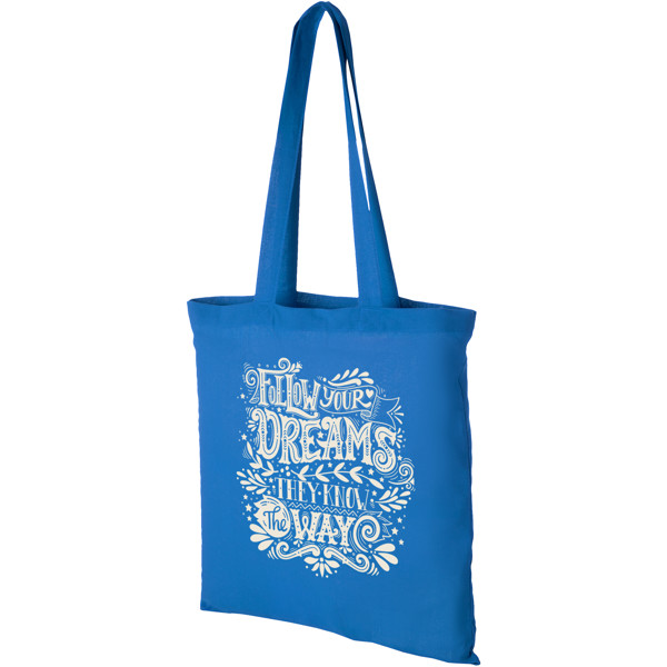 Sac shopping Peru 180 g/m² 7L - Bleu process