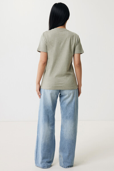 Tričko Iqoniq Brett z recykl. bavlny - Light Heather Green / XL