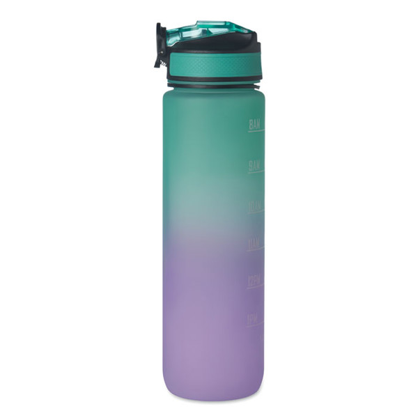 Garrafa desportiva RPET 1L Activate - Azul Turquesa