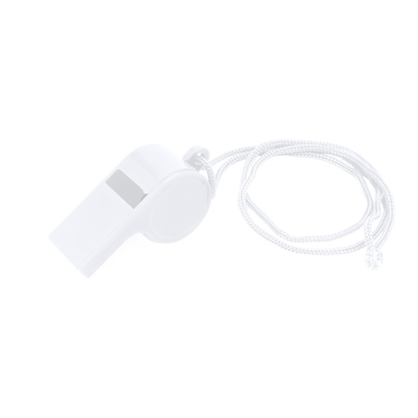 Καρναβαλική σφυρίχτρα - White