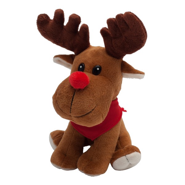 Happy Reindeer cuddly toy