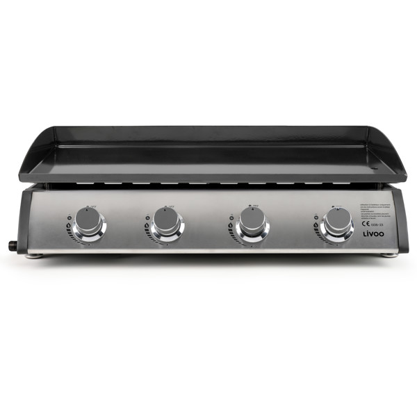 Plancha gaz 4 brûleurs