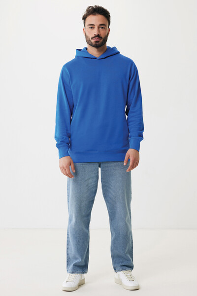 Sweat à capuche avec poches latérales Iqoniq Yengo - Bleu Royal / XL