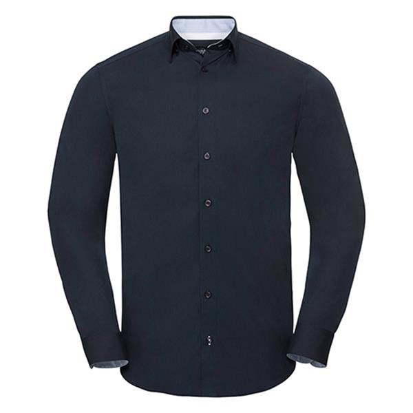 Camisa Ultimate Stretch 130G - 75%Algodão/ 25%Lycra - Bright Navy / S