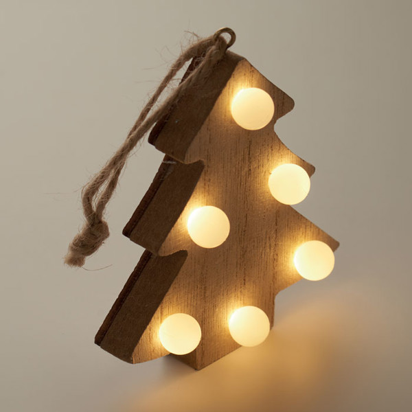 Wooden weed tree with lights Lulie