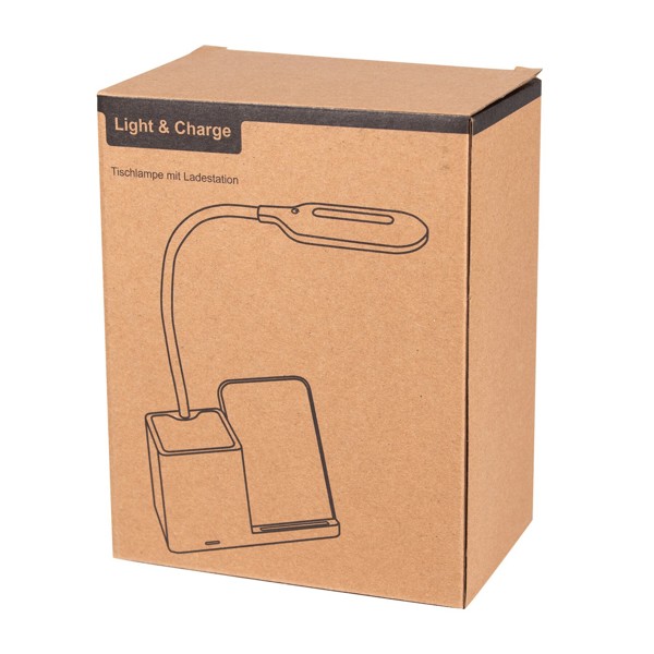 Schreibtisch-Lampe Mit Ladestation Light & Charge