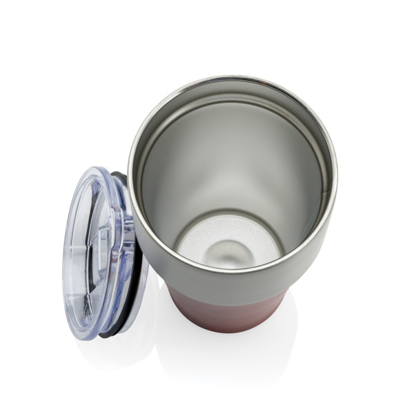 Termohrnek Fluid 500ml z RCS recyklované oceli - Červená