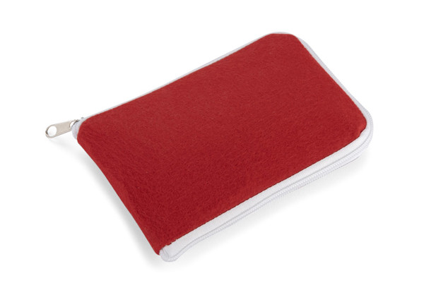 Torba składana na zakupy FLIN 120 g - Czerwony