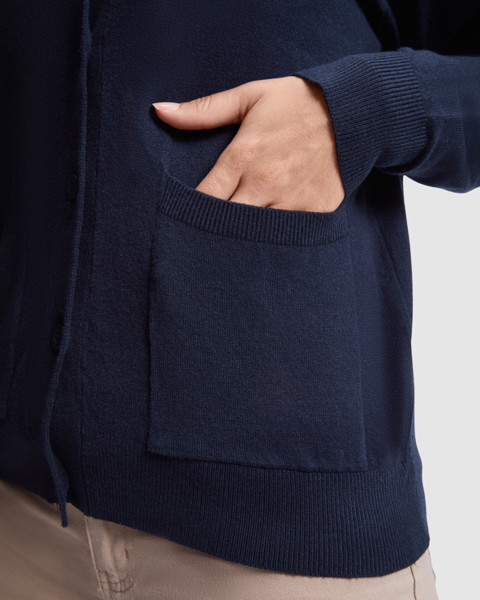 Explorer Woman Cardigan - Navy Blue / XXL