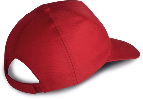 Polyester Cap - 5 Panels - White