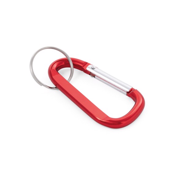 MATTHEW. Aluminium carabiner - Red