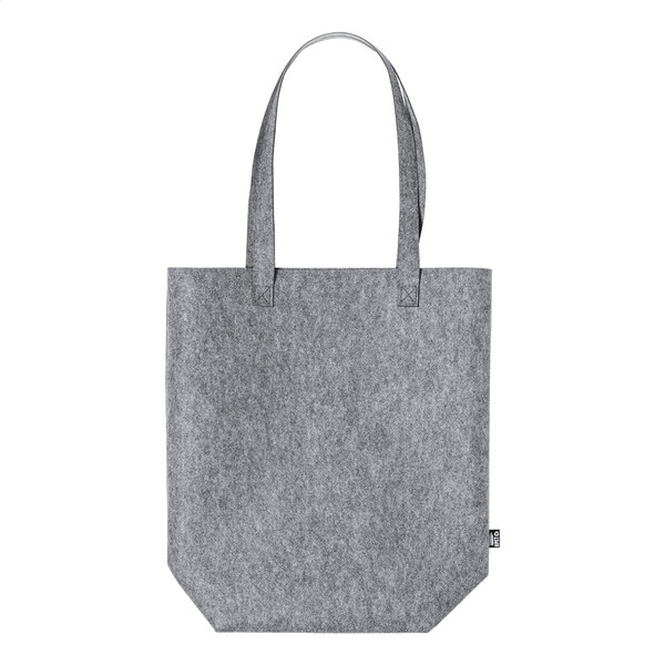 Nakupovalna torba iz reciklirane PET plastike Biggy - Grey
