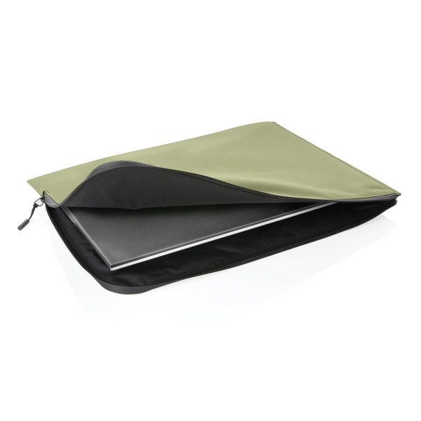 Impact Aware laptop sleeve 15.6", recycled rPET - Green