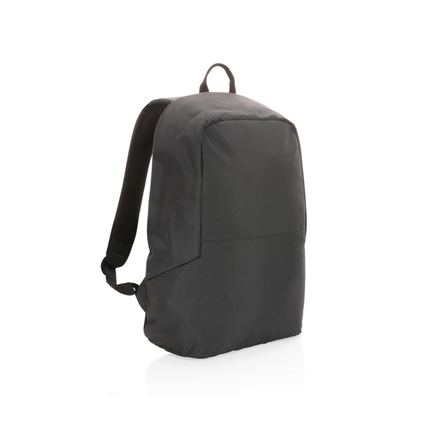 Impact AWARE™ RPET anti-theft backpack - Black