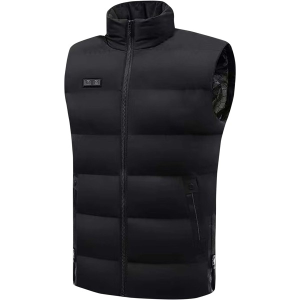 SCX.design G01 heated bodywarmer with power bank - Solid Black / XXL