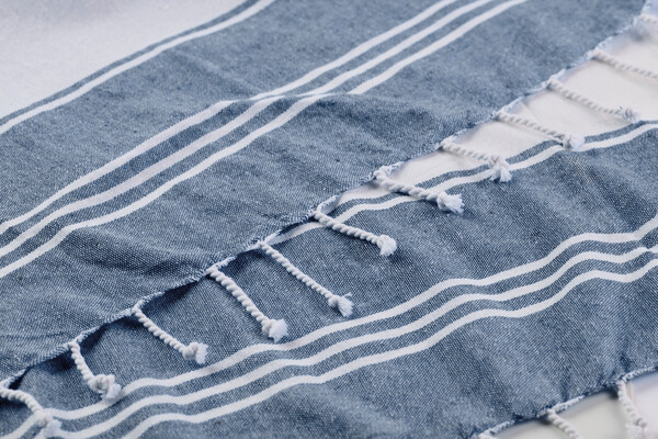 Sac de plage avec serviette Hummum - Bleu