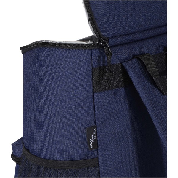 Sac à dos isotherme Tundra en RPET. 12L - Bleu cobalt