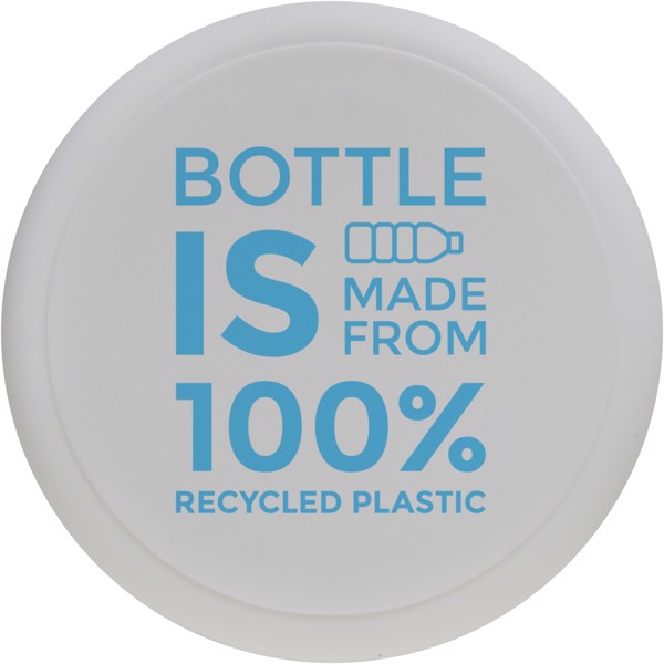 Bouteille d'eau H2O Active® Eco Tempo de 700 ml avec couvercle vissé - Blanc / Bleu